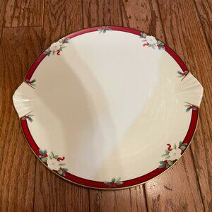 Large Decorative Elegant Holiday Serving / Cookie Plate